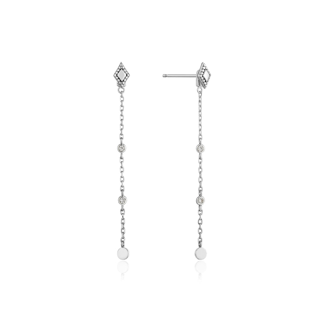 Silver Bohemia Drop Earrings