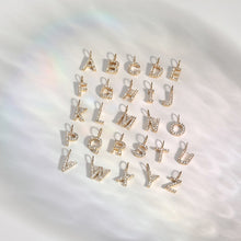 Load image into Gallery viewer, J | Diamond Initial Charm
