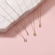 Load image into Gallery viewer, C | Diamond Initial Charm
