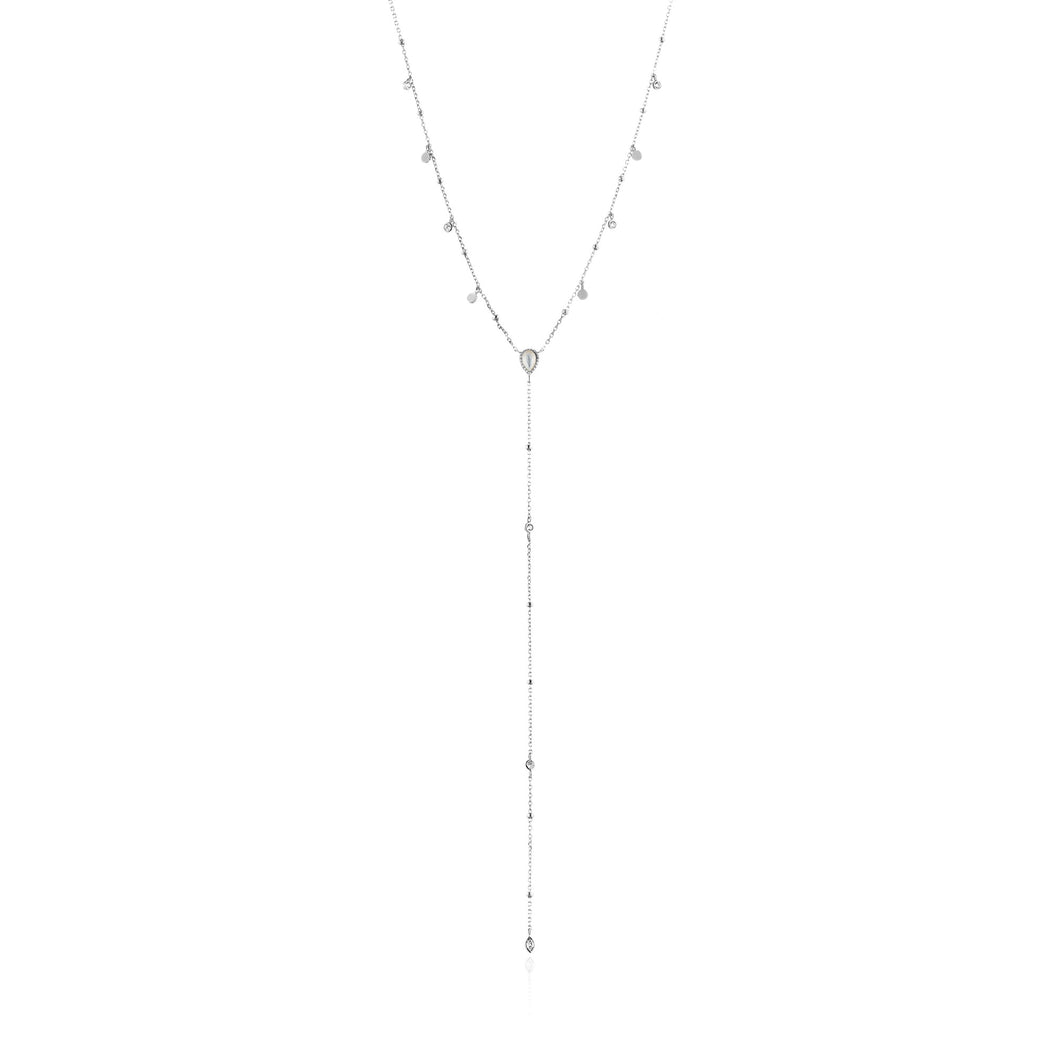 Silver Dream Y Necklace